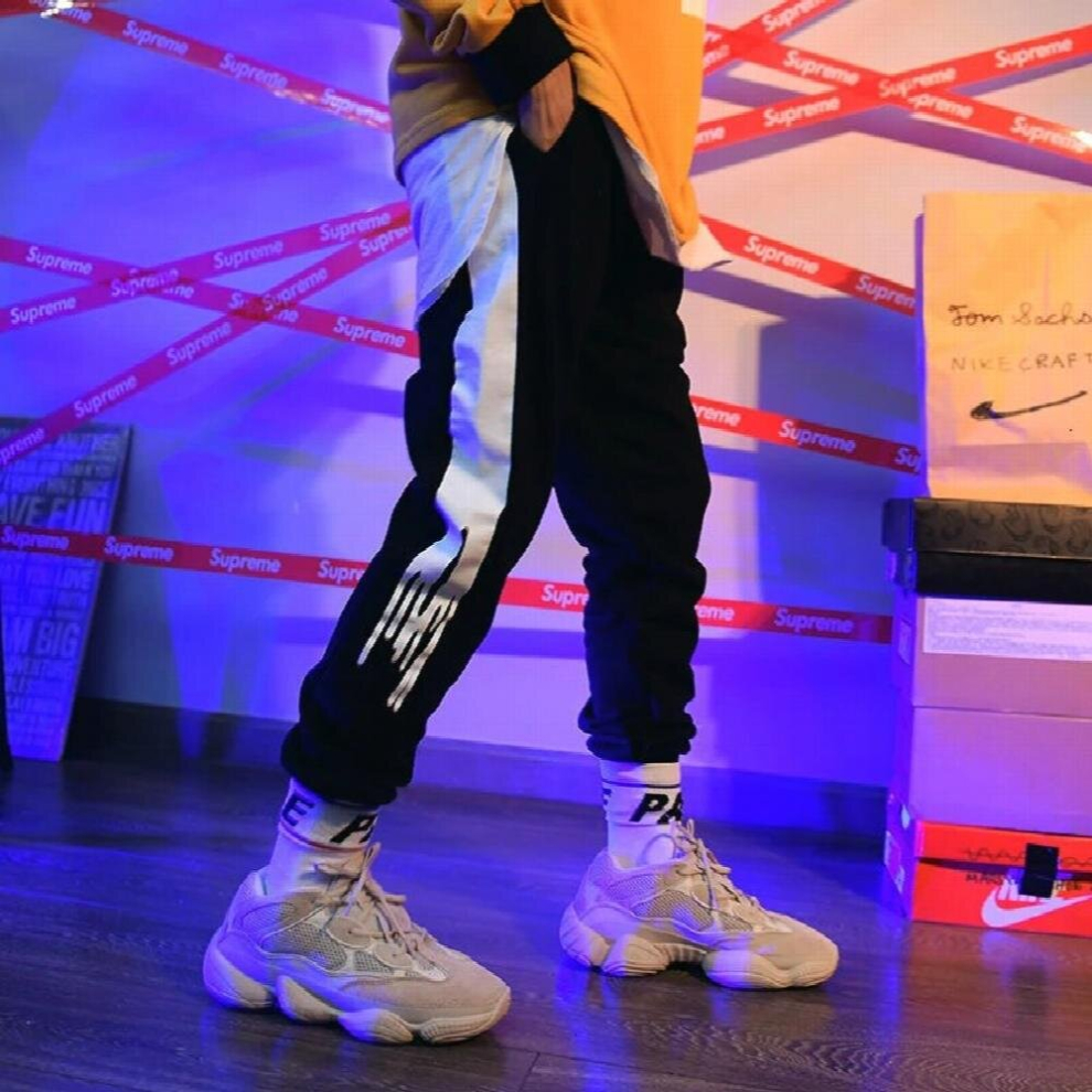 Hip Hop Men Joggers Pants Streetwear Side Printed Boys Loose Pants Personality Man Casual Trousers Pants-image-OPC-PCQQ89K-NEW