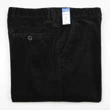 Straight Loose Corduroy Winter Pants Men Thick Khaki Red High Waist Male Trousers Office Big Size 40 42