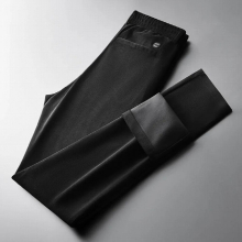 Pants Men Clothing Autumn and Winter Business Chenille Casual Pants Mid Straight Loose Corduroy Trousers