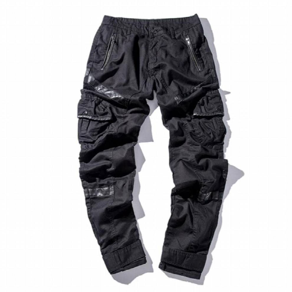 ZhuZunZhe Men High Street Hip Hop Pants Trousers Sweatpants Hombre Male Casual Loose Style Pencil Pants Streetwear-image-OPC-PCQQ8BB-NEW