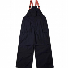 Mens Retro Overalls Workwear Sling Version Loose Wide Leg Jumpsuit Streetwear Contrast Mens Clothing