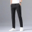 2000 Mens Thin Pants Solid Pants Smart Casual Stretch Men Cotton Formal Breathable Trousers 5