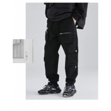 Spring and Autumn Overalls Mens Mens Trousers Mens Mechanical Style Trousers