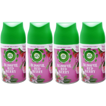 4 x Air Wick Freshmatic Max Automatic Spray Refill 250ml - Blissful Red Berry