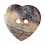 Hemline Heart Shell Buttons  Cream - per pack of 5 1