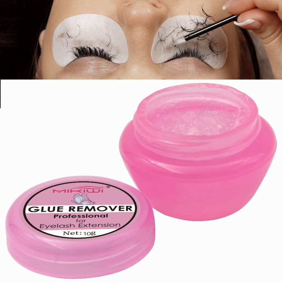 Multicoloured Professional Eyelash Extension Remover Glue Quick And Painless Low Irritation Removal For Grafting Extensions No Irritation 10G Individual Pack