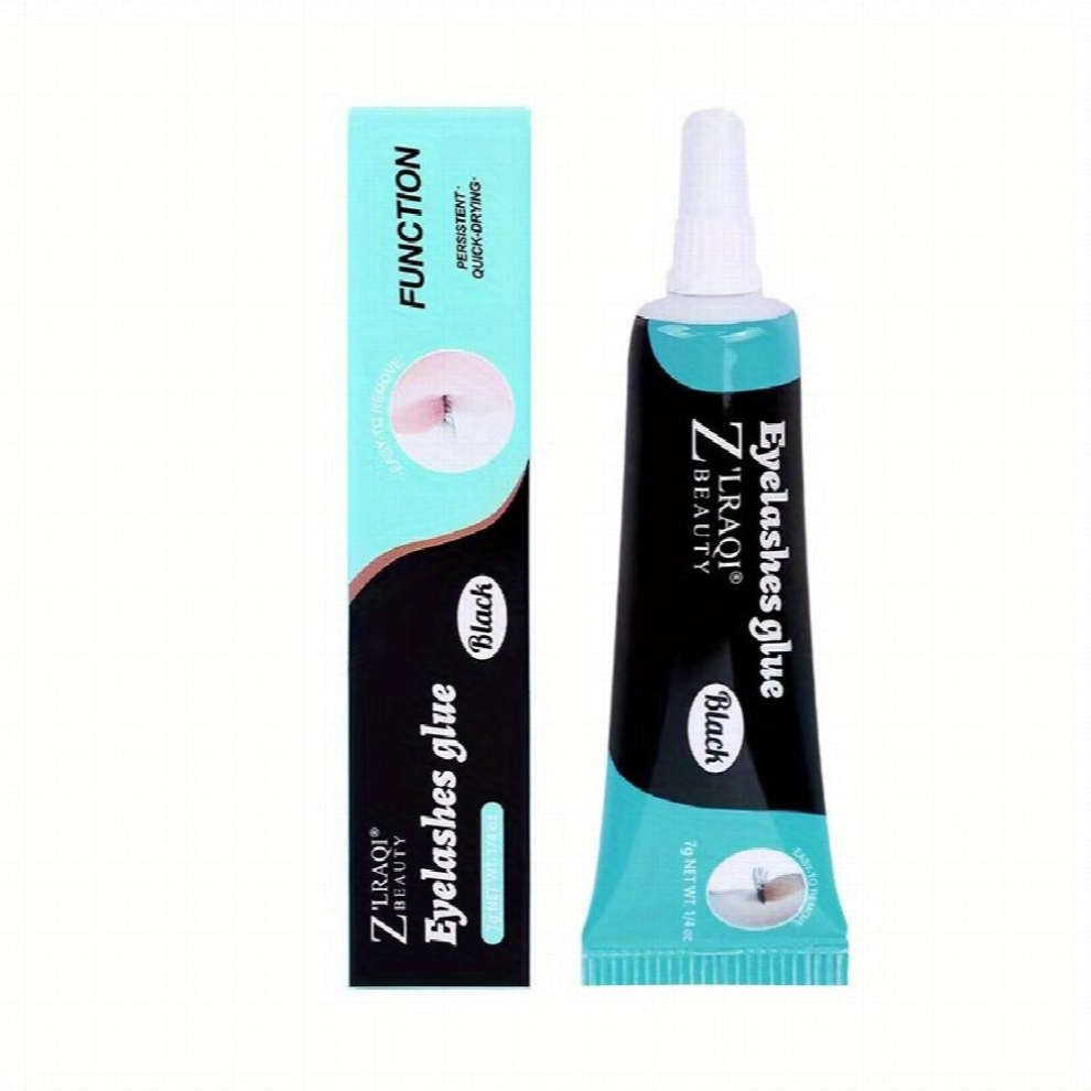 Black False Eyelash Glue Professional Quick Dry Clear False Eyelashes Makeup Adhesive Grafting Eyelashes Glue Waterproof Cosmetics 7Ml