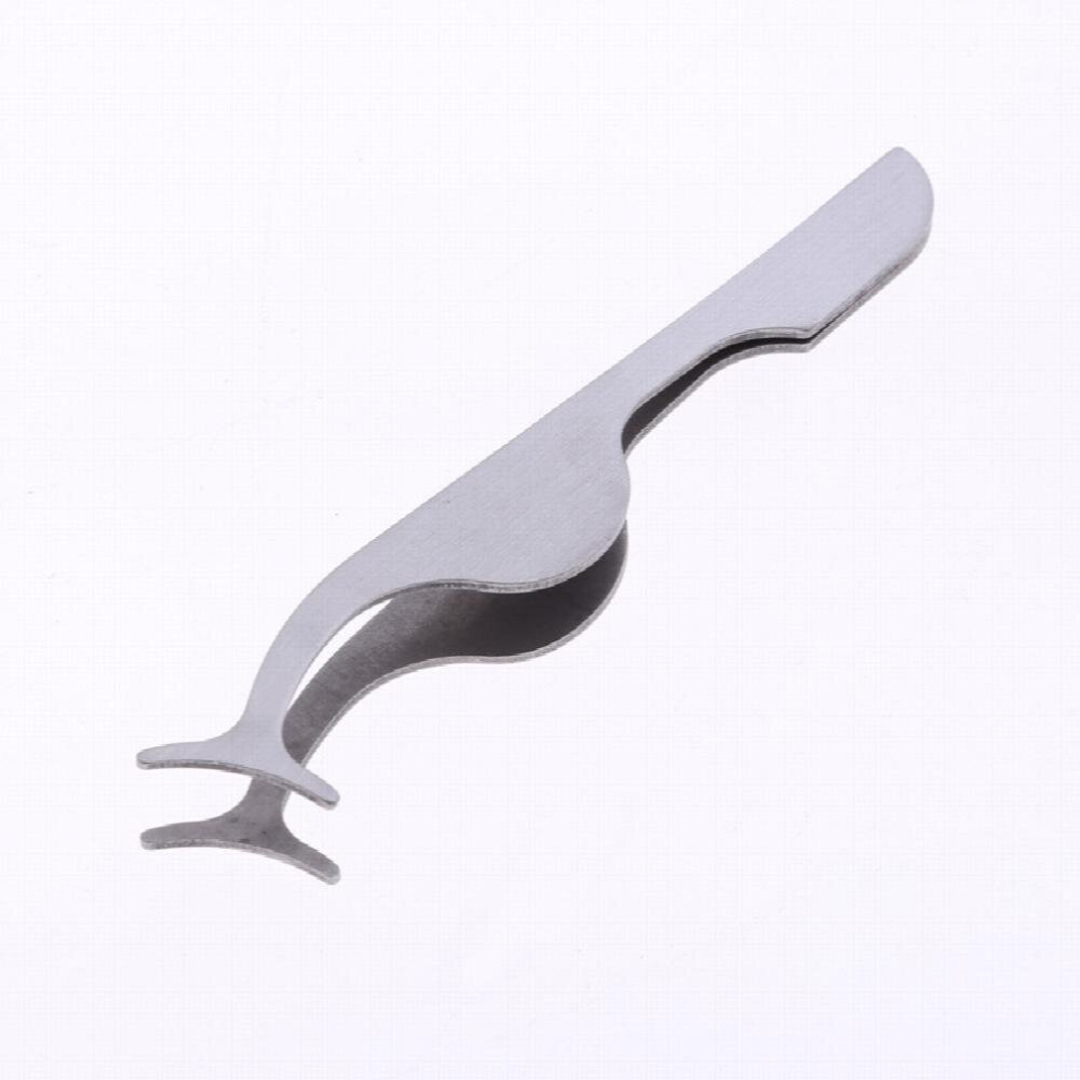 Multicoloured Portable Practical False Eyelash Tweezers False Lash Applicator Tool Eyelashes Extension Tweezers Remover Clip Tweezers Nipper