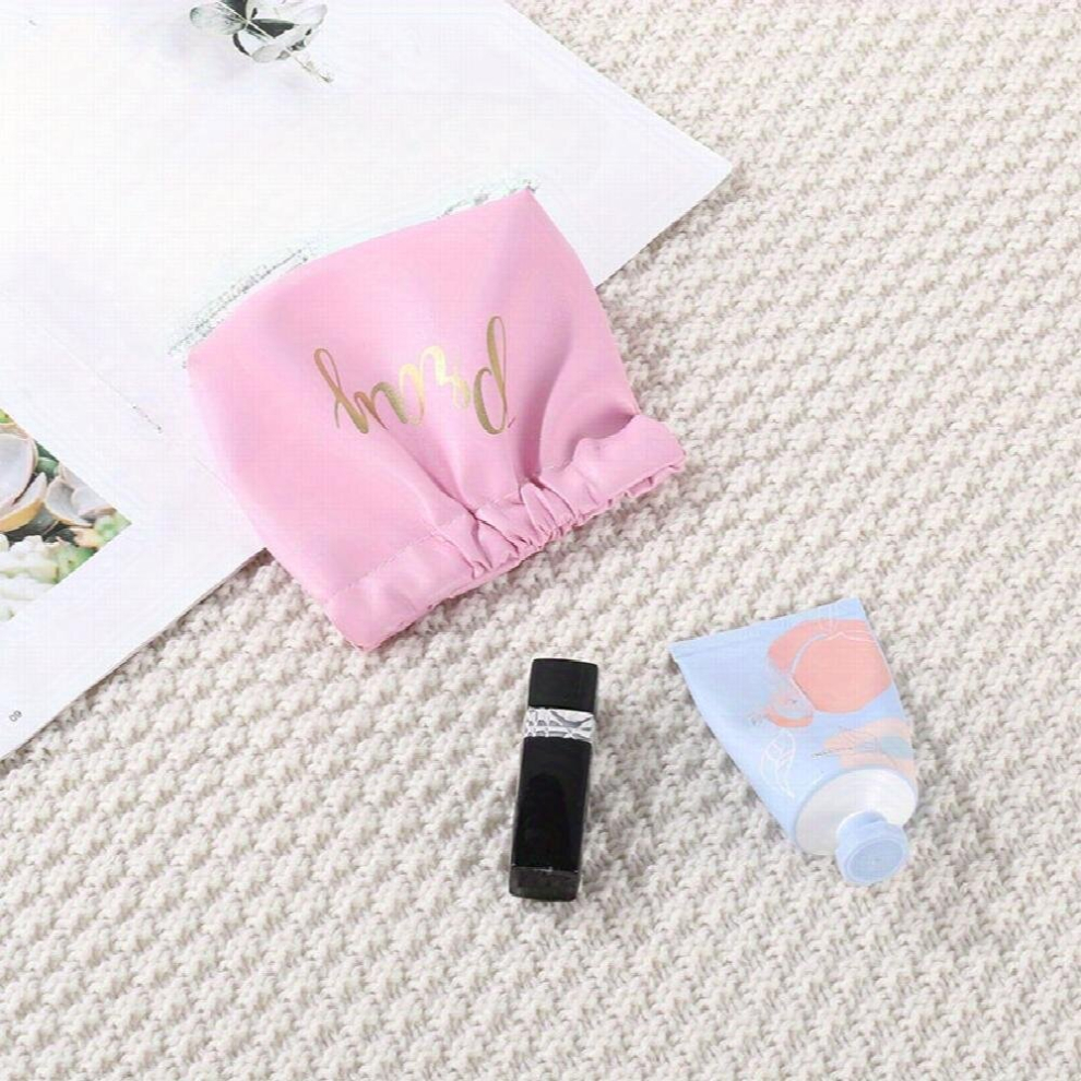 Pocket Cosmetic Bag Waterproof Portable No Zipper Self closing Small Makeup Pouch For Women Mini Travel Storage Bag For Cosmetics Headphones Jewelry