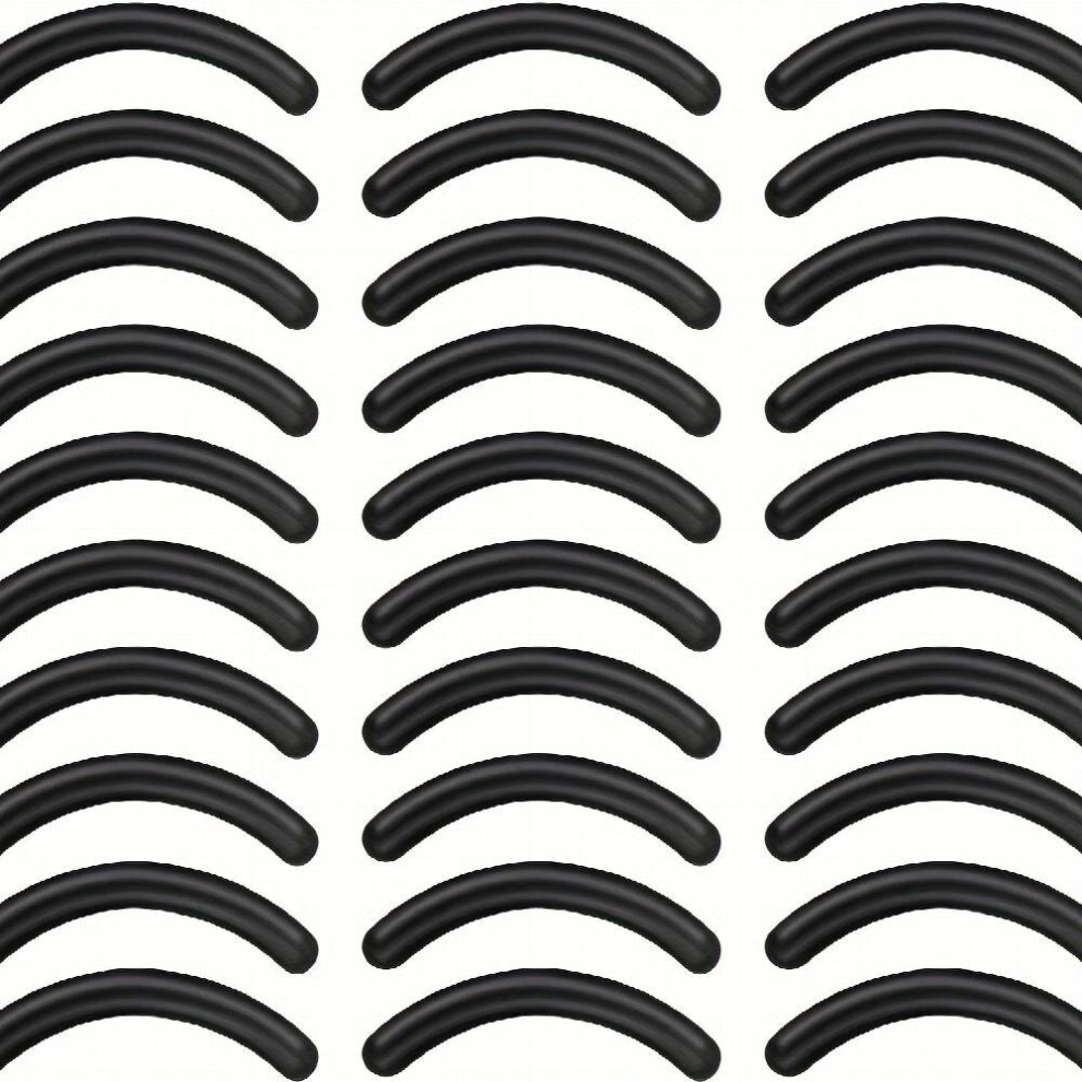Multicoloured 120Pcs Eyelash Curler Replacement Pads Silicone Rubber Replacement Pads Refill Pads For Universal Eyelash Curler
