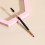 Single Double Sided Makeup Brush Wands Applicator Makeup Kits For Eyelash Extensions And Eyebrow Brush With Container 3