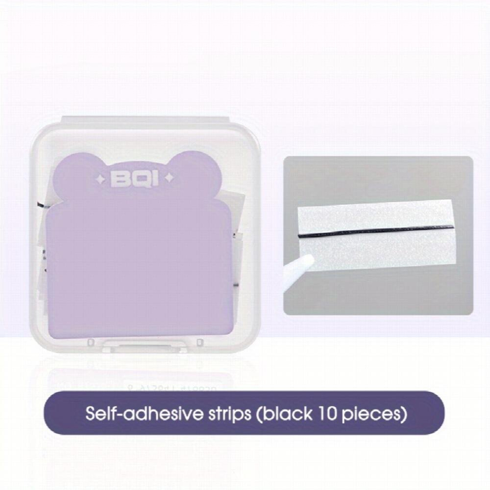 Easy to Apply Self Adhesive Lash Strips for Flawless False Eyelash Application No Glue Needed or Transparent