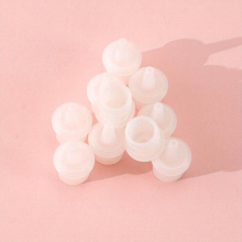 10pcs Eyelash Glue Replacement Head Eyelash Glue Bottle Nozzle Caps Lash Bottle Plug Mouth Tips Eyelash Glue Bottle Plug For Home Salon Eyelash Extens