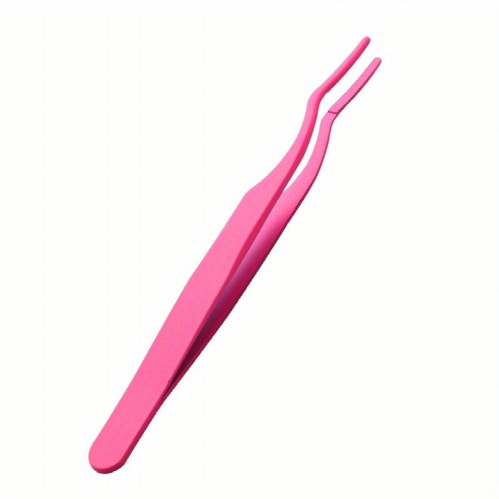 1 Piece Eyelash Applicator Tool Curved Eyelash Tweezers For False Lashes Lash Applicator For Easy Lashes Application And Removal