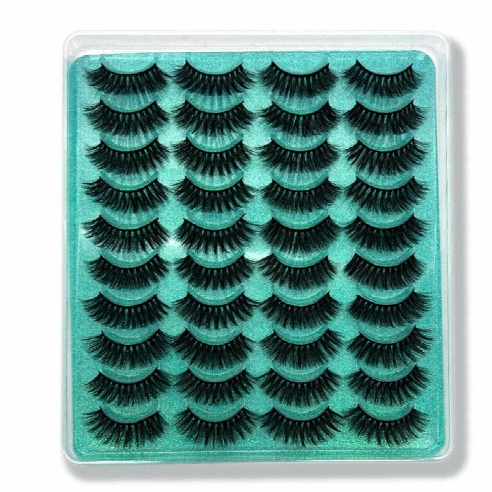 Fluffy 3D Curl Extension Eyelashes Long Dramatic and Cruelty Makeup Tool