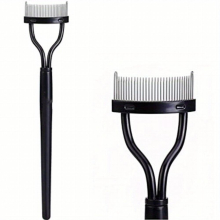 Mascara Comb Mascara Separator Eye Applicator Makeup Brush Tool With Curved Comb Cover