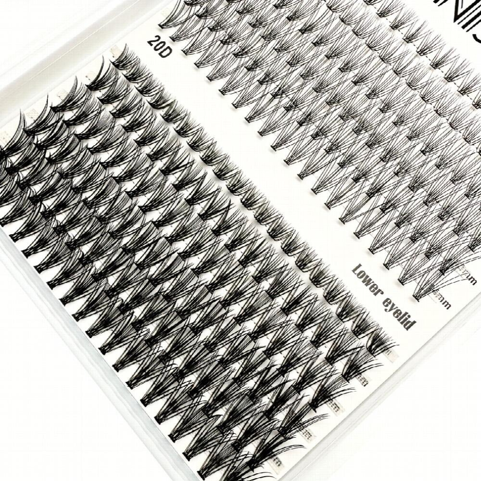 Multicoloured Eyelash Cluster 10D 20D D 8 14Mix Individual Eyelashes 240 Clusters Lashes Extension Individual Eyelash Cluster Diy Eyelash Extension At Home
