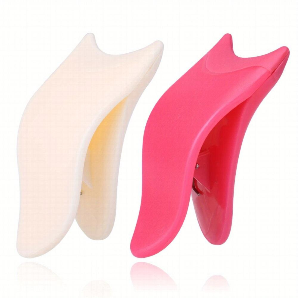 2 Pcs False Eyelashes Applicator Tool For Wear Eyelashes Eyelashes Extension Apply Clip Lashes Buddy Makeup Tools More Convenient To Wear Lashes Beige