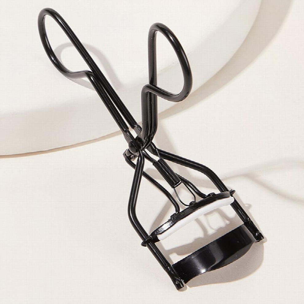 Black Eyelash Curler With Comfort Grip Eyelashes Curlers Eyelash Clipper Lash Curler Makeup Tool For Women And Girls