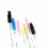 25 Pcs Pack Crystal Eyelash Mascara Brushes Wands Applicator Makeup Kits 4