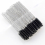 25 Pcs Pack Crystal Eyelash Mascara Brushes Wands Applicator Makeup Kits 7