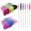 25 Pcs Pack Crystal Eyelash Mascara Brushes Wands Applicator Makeup Kits 2