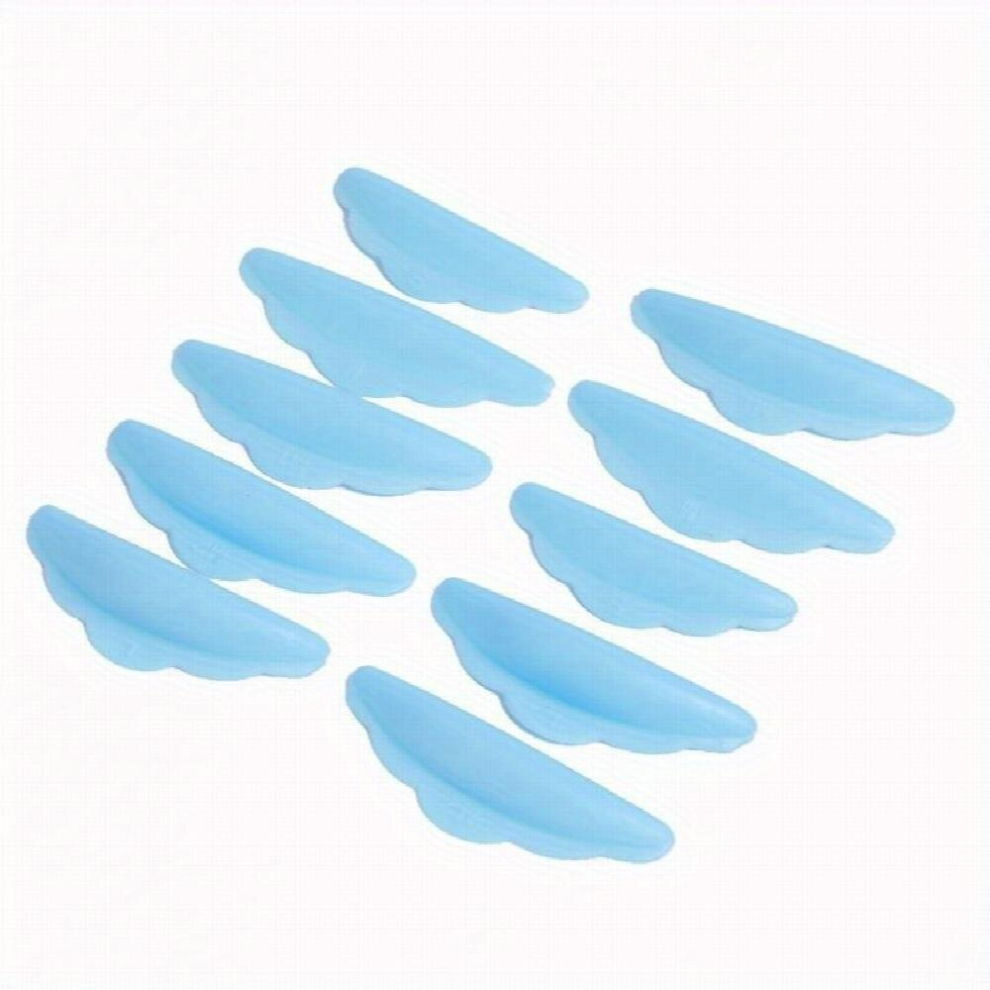 Blue 10Pcs Lash Lift Rods Lash Lift Pads Reusable Eyelash Perming Curler Shield Pads Perfect Lash Lifting 5 Sizes