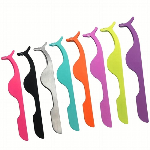 False Eyelashes Applicator Tool Eyelash Extension Tweezers False Eyelash Nipper Remover Clip 1