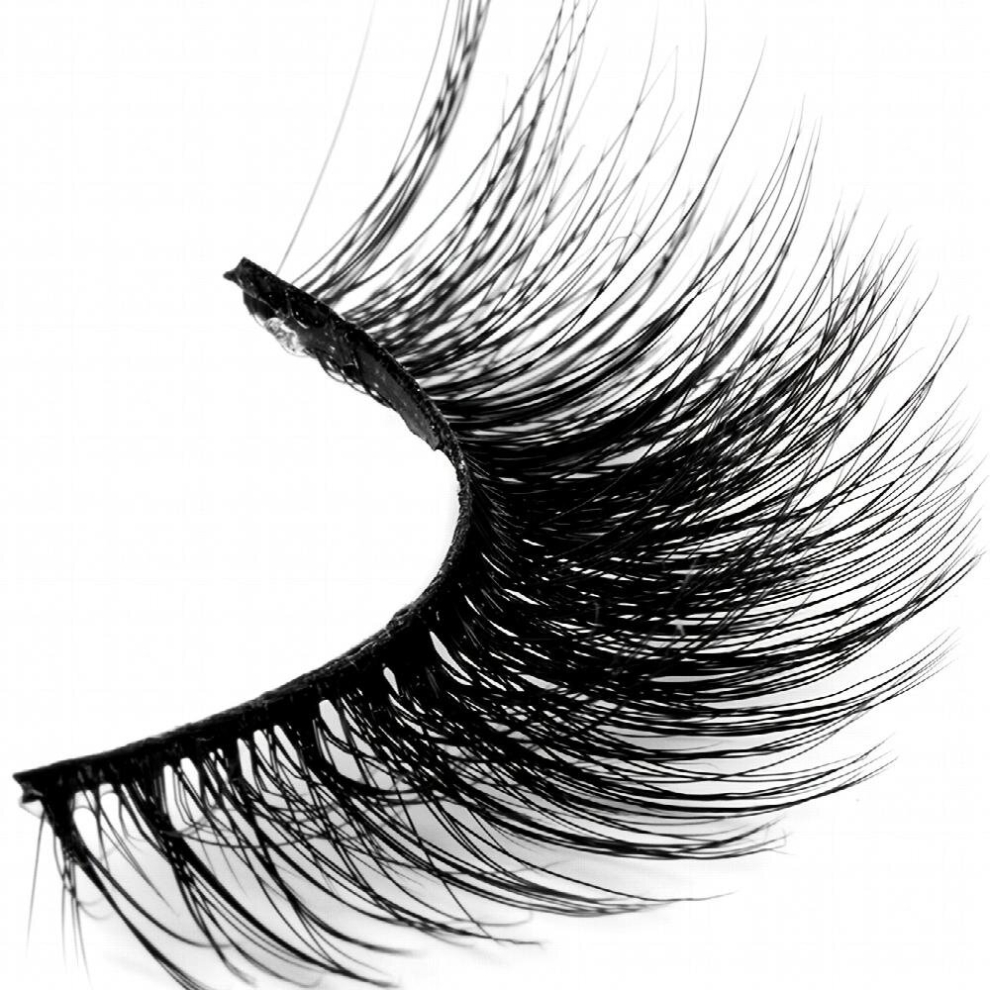 7 Pairs Full Strip Eyelashes Thick Curling 17mm Fluffy Wispy False Eyelashes Cat Eye End Lengthening Daily Makeup Lashes
