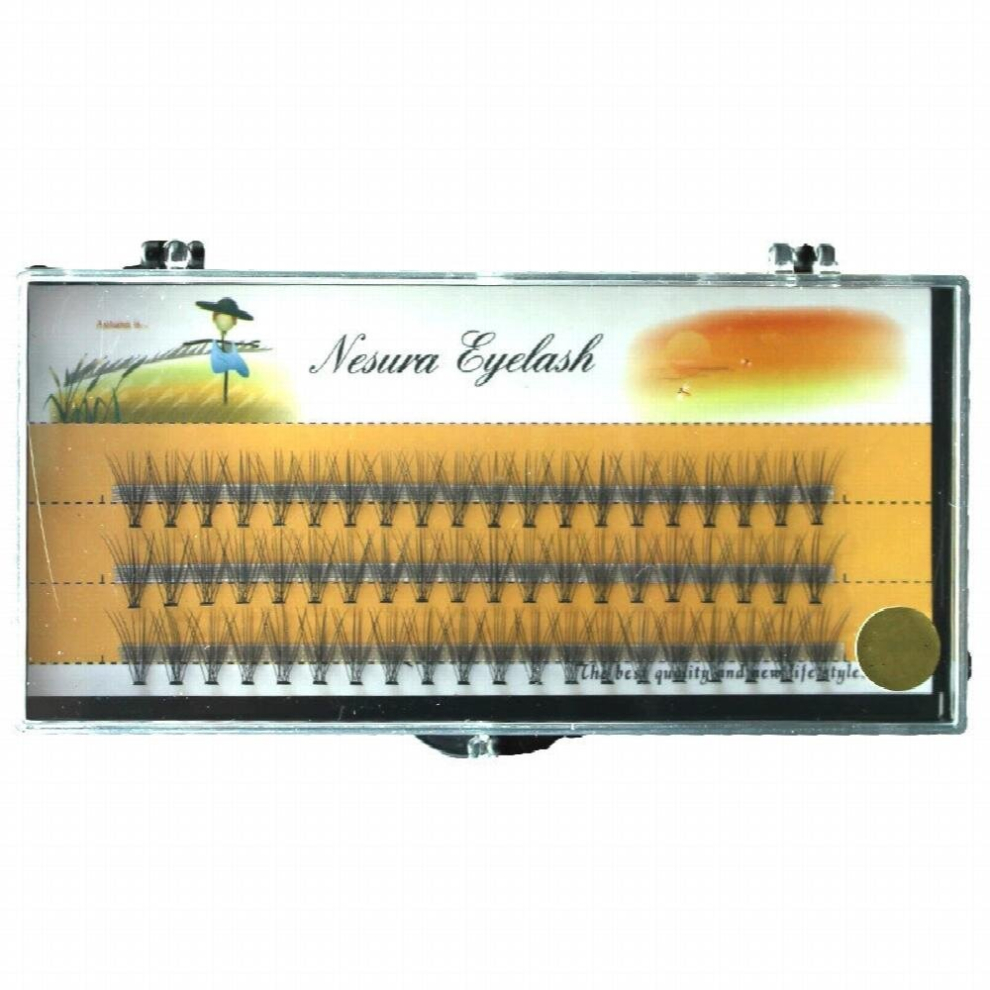 Volume Faux Mink Eyelash Extensions Individual Cluster Bunche Lashes for Longer Fuller Eyes