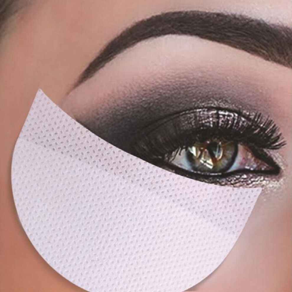 Multicoloured 10Pcs 100Pcs Eye Shadow Shields Eyeshadow Pads Stencils Under Eye Pads Eyeshadow Patches For Eyelash Extensions