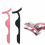 False Eyelashes Stainless High Precision Magnet False Eyelashes Tweezers Lashes Applicator Clip 2