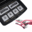 False Eyelashes Stainless High Precision Magnet False Eyelashes Tweezers Lashes Applicator Clip 8