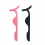 False Eyelashes Stainless High Precision Magnet False Eyelashes Tweezers Lashes Applicator Clip 3
