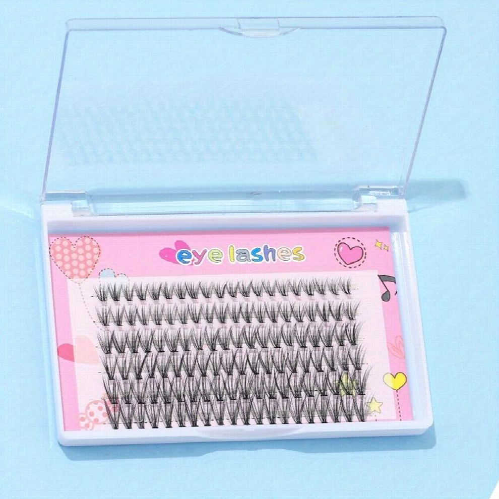 20D Lash Clusters Individual Lashes Individual Lash Extensions Volume Soft Lightweight DIY Eyelash Extensions 3D Natural Look Long False Eyelashes