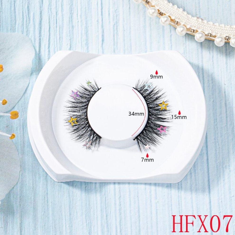 Fluffy Butterfly False Eyelashes Natural Look Wispy Cat Eye Lashes for a Stunning Look