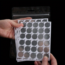 90 pcs Eyelash Glue Holder Foil Pallet Easy Application for Eyelash Extensions Reusable and Convenient
