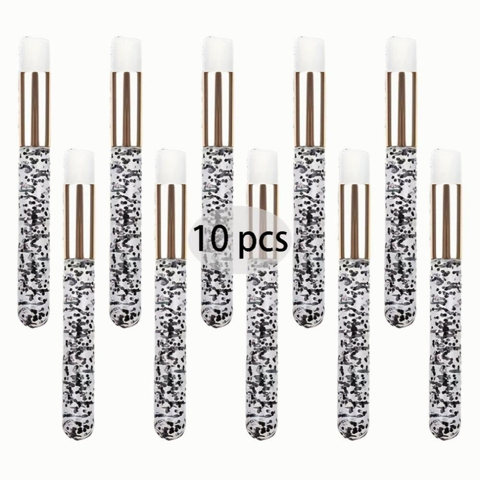 1pc 10Pcs Eyelash Shampoo Brushes Facial Grafting Eyelash Mousse Cleaning Brush Flat Nose Cleaning Nose Remove Tool Portable Wash To Blackheads Glitte-image-OPC-PCQQM9T-NEW