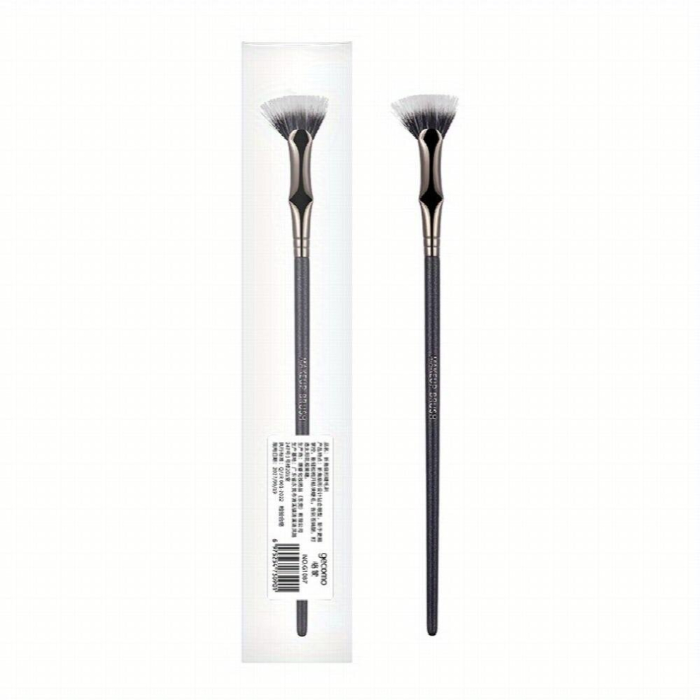 Multicoloured Mascara Fan Brush Lash Wand Brush Fan For Natural Lifted Effects And Enhance Lower Lashes Smooth Application No Smearing Clumping Easy To Use Mascara