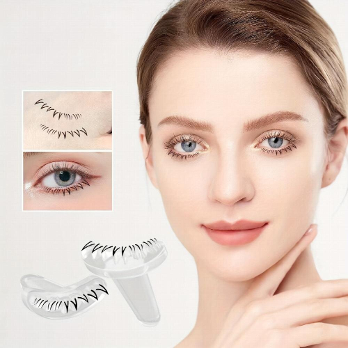 DIY Lower Lashes Eyelash Stamp False Eyelash Applicator Tool Easy To Use Realistic Lashes Tool Create Various Styles for Make Up Beginner 1