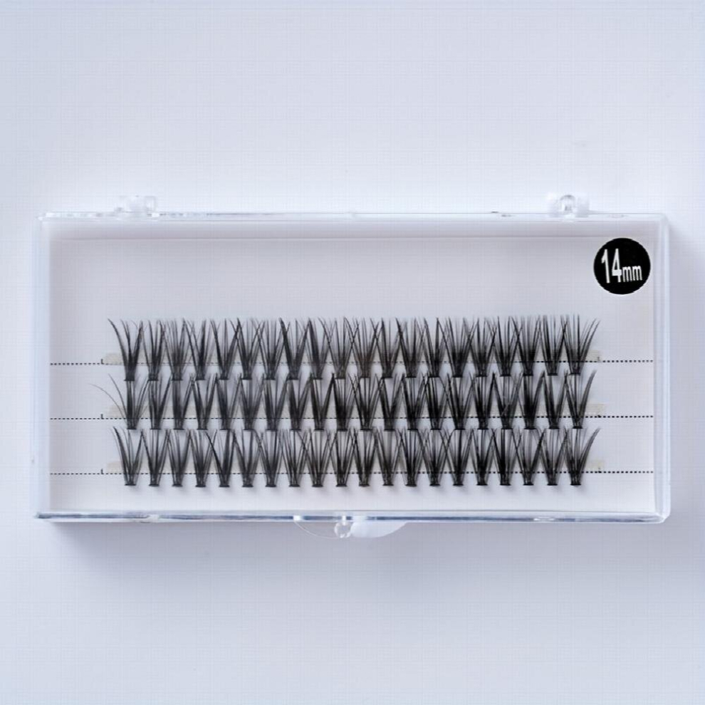 3 Rows 60 Cluster Lashes DIY 3D Self Grafting False Eyelashes Segmented Reusable Lashes