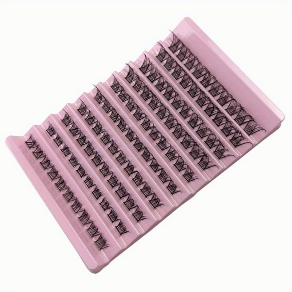 Multicoloured 100Pcs Cluster Professional Makeup Individual Eyelashes Grafting False Eyelashes Eyelash Extension Individual Lash