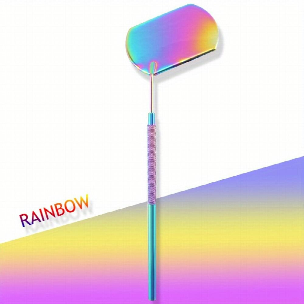 Multicoloured Lash Mirror For Eyelash Extensions Detachable Stainless Steel Lash Extension Mirror Eyelash Extension Supplies