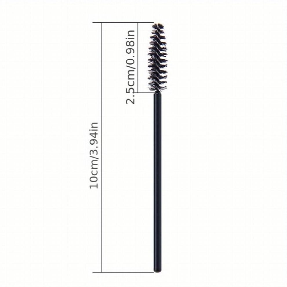 Multicoloured 50Pcs Eyelash Brush Mascara Wands Makeup Brushes Applicators Kits For Eyelash Extensions And Eyebrow Brush