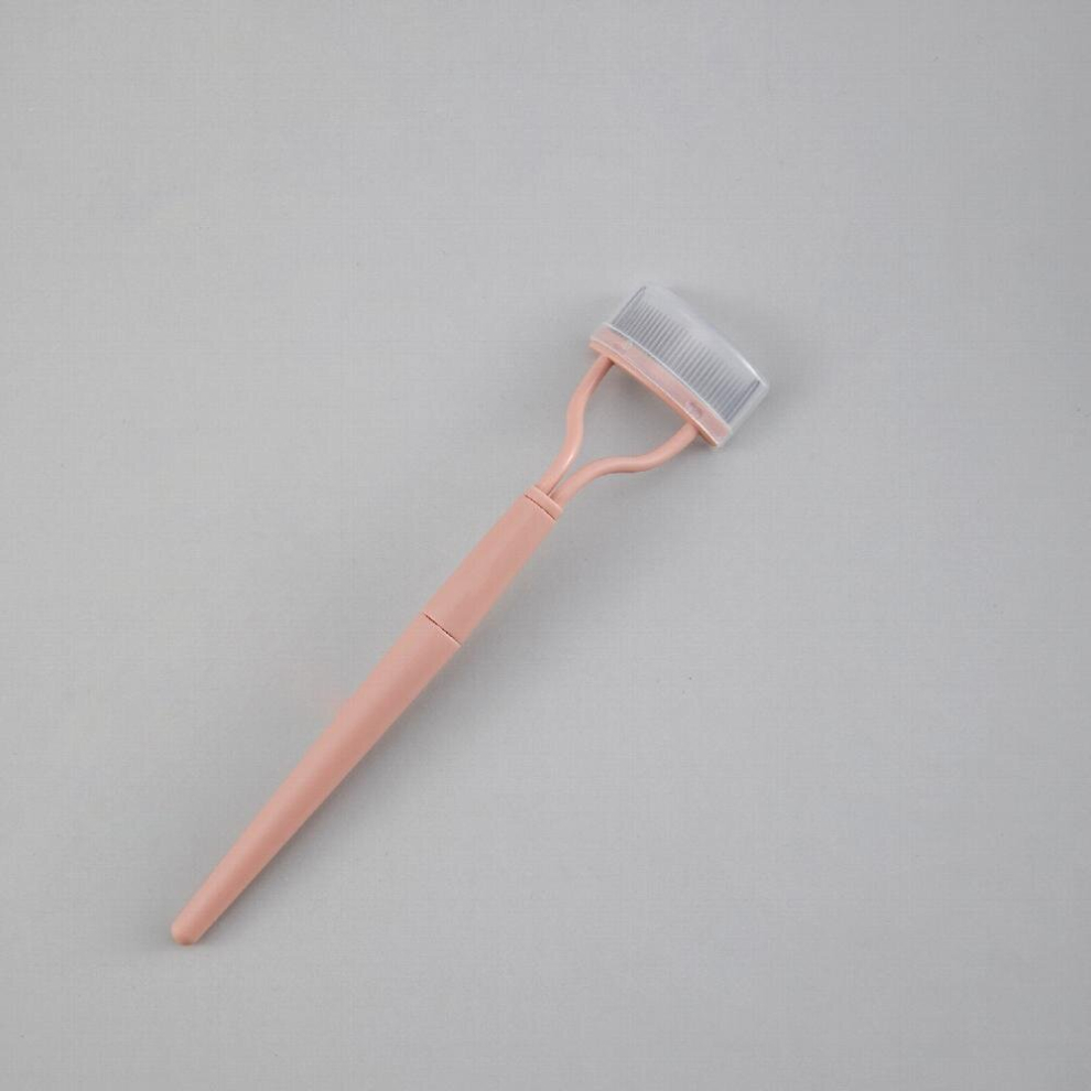Steel Eyebrow Comb Arc Foldable Eyelash Separator Cosmetic Tool For Women Girls