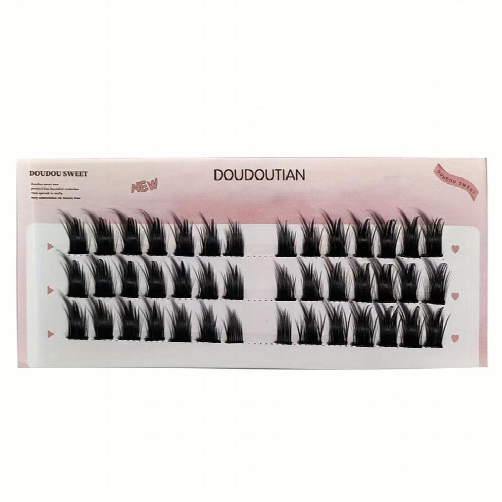 Thick False Eyelashes Natural Simulated Fairy Hair Manga Lashes Doll Style Lightweight False Eyelashes