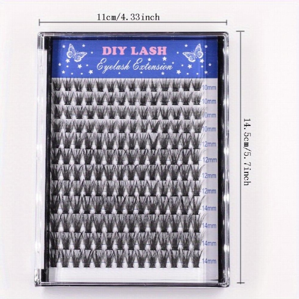 Segmented False Eyelashes Thick Self Grafting Comfortable Natural Look False Eyelashes
