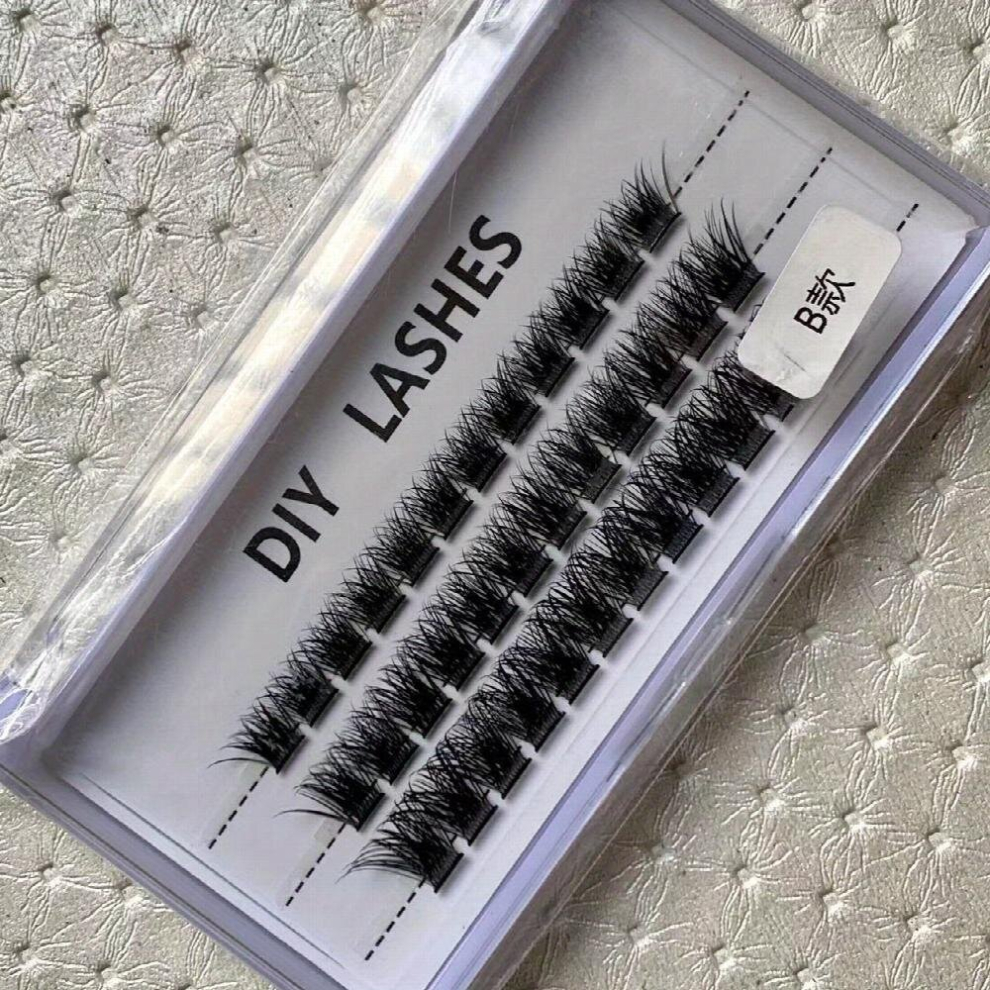 False Eyelashes Natural Thick Soft Grafting Individual Cluster Hair False Eyelashes Extension