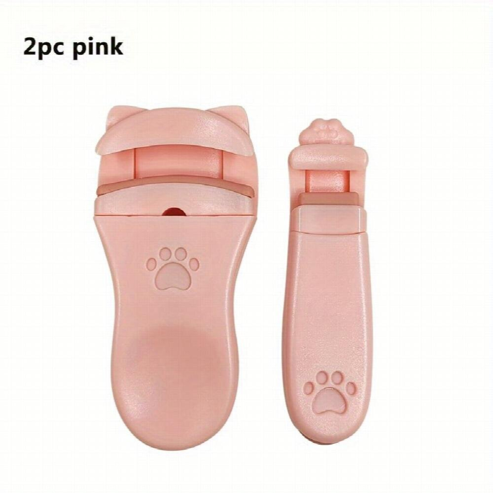 Multicoloured Mini Eyelash Curler 4Pcs 2Pcs Cat Claw Eyelash Curler Wide Angle Eyelash Curler And Partial Precision Eyelash Curler Portable Cosmetic Gift For Women