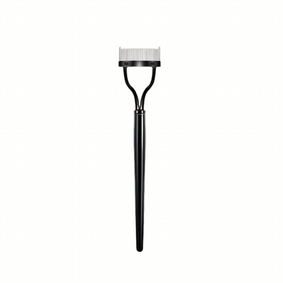 Black 1Pcs Foldable Metal Eyelash Curler Beauty Makeup Tool For Lash Separation And Curl Mascara Curl Brush Comb Cosmetic Tool For Eye Makeup
